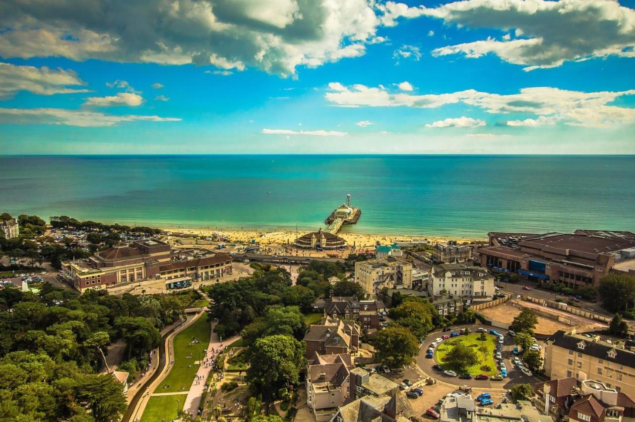Bournemouth Beachfront Retreat 3 Bedroom 3 Bathroom Seaside B&B With Free Parking Екстериор снимка